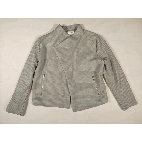 Calvin Klein Sweaters - Calvin Klein Cardigan Jacket – Women’s Small – Gray – Open Front – Gently Used